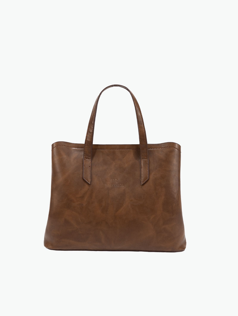 Sac à main en similicuir grainé